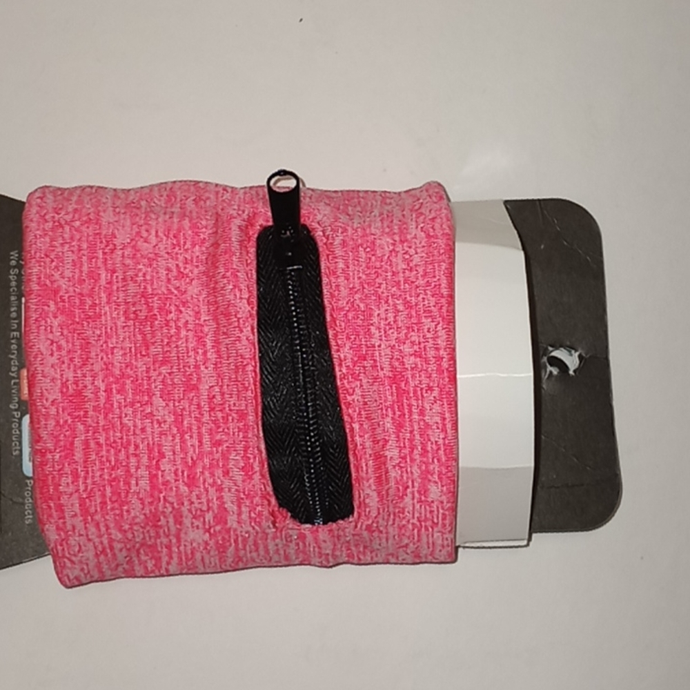 Zippered pocket Bracelet .